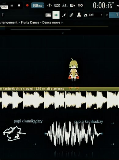 tricky disco hardtekk ultra slowed 1.05 on all platforms #hardtekk #song #viral #fyp #flstudio