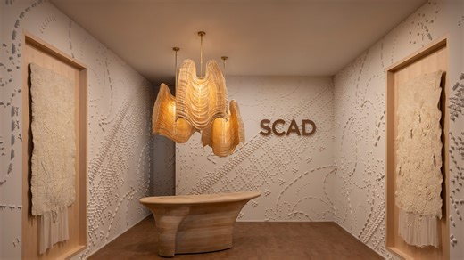 SCAD debuts intricate plaster-cast installation at Design Miami