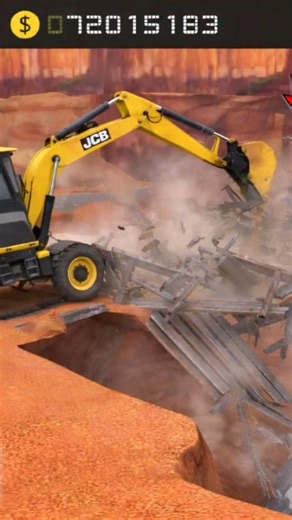 New Bridge Construction Gameplay With JCB #fs18 #viralshort #newshort #trendingshort #short #shorts