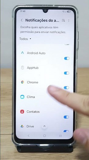 How to enable or disable floating notifications on the Galaxy A16 - Step by Step