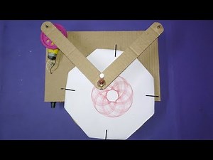 Diy How to Make a Drawing Machine from Cardboard