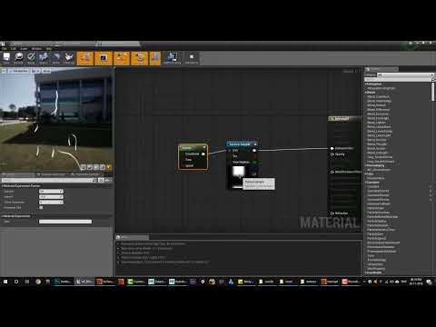 Creating Lightning Material in Unreal Engine