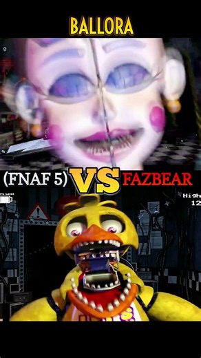 UNWITHERED vs FNAF 5 (UCN) 😱 #fnaf #horror