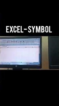 Excel-Symbol #youtube #excel #youtubevideo #computer #computereducation #windows