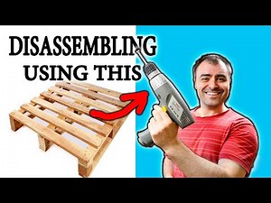 How to Disassemble Pallets Easily With Homemade Tool