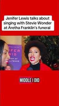 Jenifer Lewis talks about singing with Stevie Wonder at Aretha Franklin's funeral | Studio Q