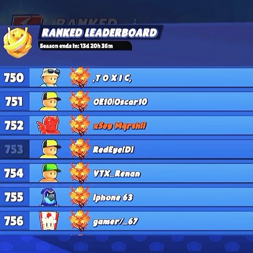 Push Ranked upto Global Champion List - Stumble guys Champion Ranked #stumbleguys #tricks