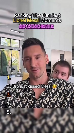 😂⚽ LIONEL MESSI: GOAT ON THE PITCH… COMEDY OFF IT!You’ve seen the goals, the dribbles, the trophies… but have you seen Messi being accidentally hilarious? 😭🐐From awkward interviews to sideline banter and unexpected bloopers — this is Messi like you’ve never seen him before 🤣📸He’s not just the GOAT, he’s got jokes too!💬 Tag a Messi fan who’ll be crying with laughter 😂👇📲 Follow for more legendary football moments ⚽🔥 #LionelMessi #Messi #FootballGOAT #MessiMoments #FunnyFootball #Football