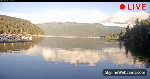 【LIVE】 Live Cam Vancouver - Deep Cove | SkylineWebcams