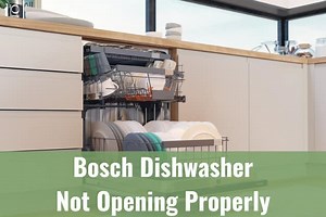 Bosch Dishwasher Not Opening Properly - Ready To DIY