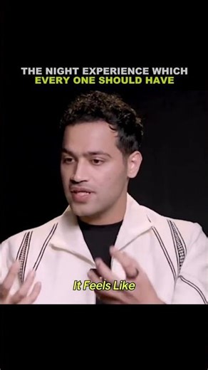 Experience This Night Once in Your Life | Raj Shamani #Shorts