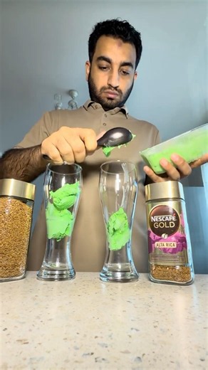 Pistachio Ice Cream Nescafé Milkshake Recipe | Creamy Coffee Drink in 30 Seconds #espressolover