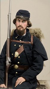 Civil War Union Soldier, c.1862 — Restored & Animated 🇺🇸 #animated #history #restored #civilwar