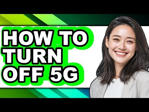 How to Turn Off 5g (full Guide)