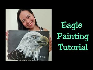 Eagle Acrylic Painting Tutorial 🦅by Cheryl Navarro