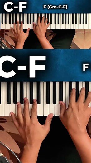 Cómo modular de un acorde a otro usando el 2-5-1 #piano #musica