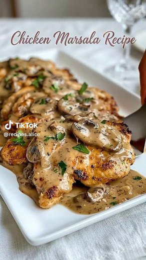 Easy Chicken Marsala Recipe - Comfort Food Classic