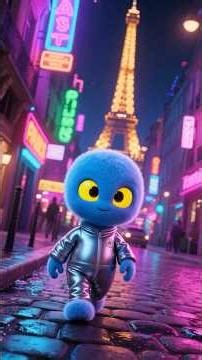 A Friendly Alien’s First Visit to Paris 🇫🇷✨