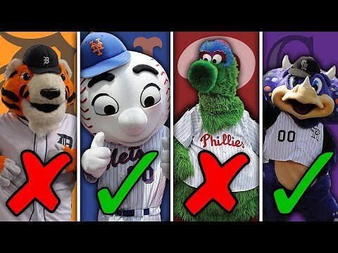 My Opinion on EVERY MLB Mascot