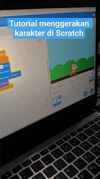 Tutorial Scratch "menggerakan karakter /sprite" #scratch #tutorial #shorts