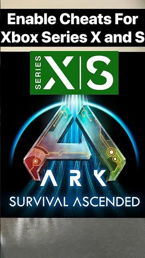 How to Enable Cheats For Ark Survival Ascended on Xbox Series X and S #arksurvivalascended