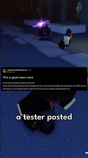 Azure is FINISHED but the devs WON'T release him..💔 #forsaken #roblox