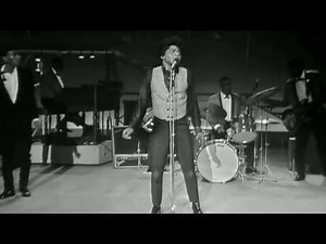James Brown aboard the Night Train - TAMI show 1965