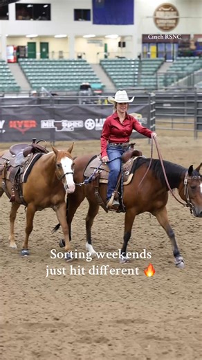 Nothing beats a weekend full of good cattle, good horses, and good friends. How did your runs go? ⬇️ Share with us! | Ranch Sorting National Championships (RSNC)