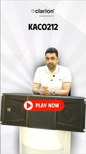 Clarion KACO212 Passive Line Array | Dual 12” Neodymium | Full Specs & Performance 🔊