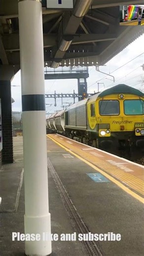 Class 66 Morning Freight Passing Burnham | UK Trainspotting #Shorts