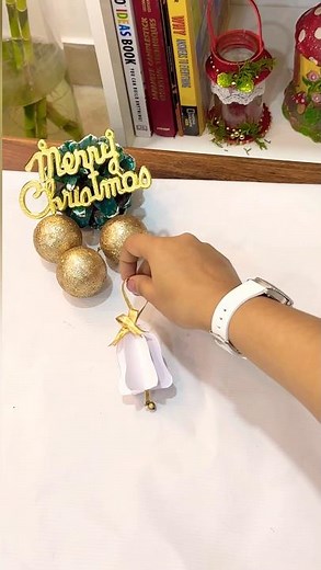 Paper bell diy/diy Christmas bell #papercraft #christmascraft #diy
