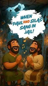 When Paul and Silas Sang in Jail! | Tiny Zoom | Bible Stories for Kids