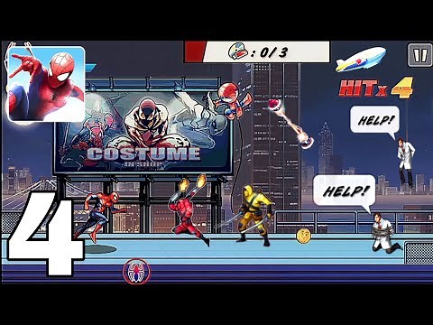 Spider-Man Ultimate Power Gameplay Walkthrough Part 4 (Android, iOS)