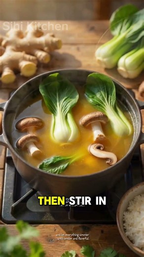 Healing Brothy Rice Soup That Tastes Like a Warm Hug 🍲