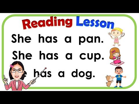 Practice reading | Reading Lesson for kids | Basic sentences