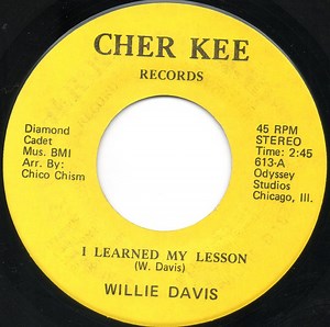 Willie Davis - I Learned My Lesson