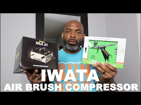 IWATA Airbrush & Compressor FULL COMPREHENSIVE REVIEW