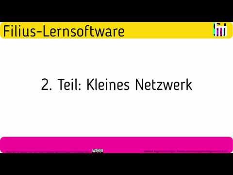 Filius-Lernsoftware - Teil 2 - Kleines Netzwerk