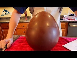 How to make a Super Huge Chocolate Egg in 5 Easy Steps