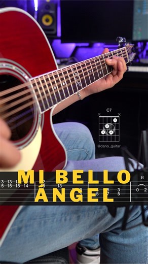 Mi bello angel tablatura requinto 1 (Versión Natanael Cano) ........#natanaelcano #corridostumbados #tutorial #tablatura #guitarra #requinto #acordes #takamine #docerola #corridos | Daniel Garrido