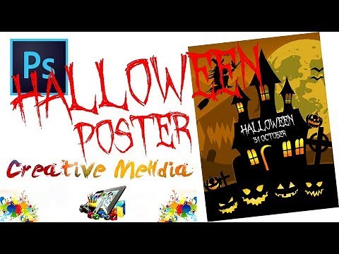 Adobe Photoshop 101 - The Basics - Halloween Poster