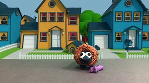 The salmon cat and the purple bone.MOV