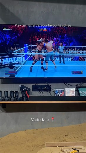 Remote control games + Playstation Café in Vadodara! #gamingcafe #vadodara #aestheticvideo