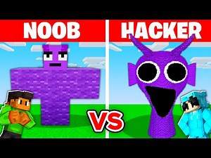 NOOB vs HACKER: I Cheated In a SPRUNKI DURPLE Build Challenge!