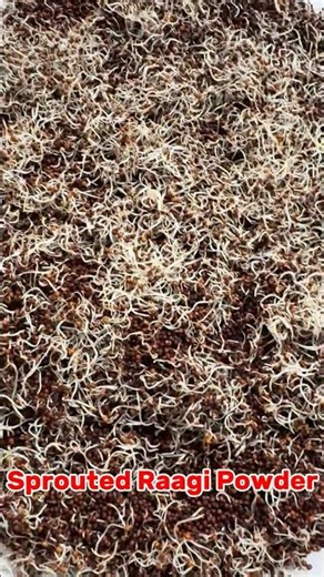 మొలకెత్తిన రాగి జావా -ఇంట్లోనే ఈజీ గా చేసుకోండి😋#babyfood #homemade #ragijava #telugureels