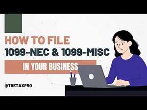 1099-NEC and 1099-MISC in Your Business - 90 Days of Taxes Day 13 (Taxes 2026)