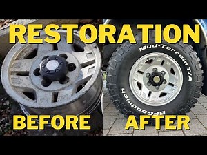 HOW TO: 4RUNNER WHEEL RESTORATION