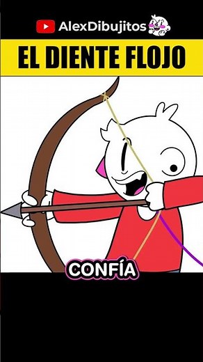 El diente flojo #humor #alexdibujitos