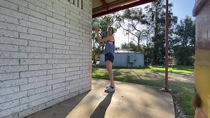 33K views · 368 reactions | Can you beat Jo's score in the Ball & Wall Challenge? 李 | GIANTS Netball | Facebook