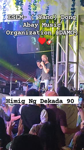 Esem -Yano Dong Abay Music Organization Isa sa kantang tumatak sa mga batang 90s mula sa bandang Yano! Mabuhay ang OPM! #reelsfypシ #rockmusic #OPM #viralreelsシ #Yano #DongAbay | Jed Venturanza